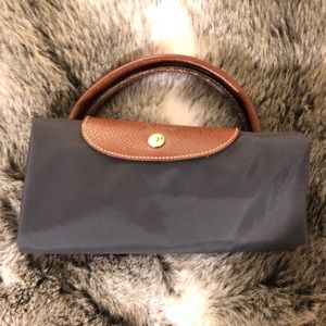 Longchamp Large Weekender Gray